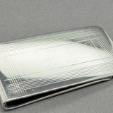 Estate Tiffany & Co. SS Engraved Money Clip