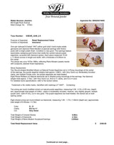 Estate 14K Y Gold 0.86ctw Sapphire & 0.16ctw Diamond Stud Earrings