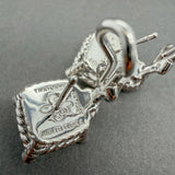 Estate Judith Ripka SS Quartz & CZ Earrings