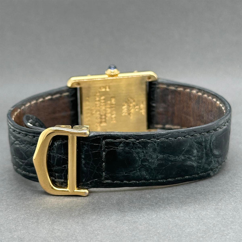 Estate Cartier Must De Cartier Tank Women’s Quartz Watch Ref#1615