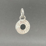 Estate Tiffany & Co. SS 1837 Enamel Pendant