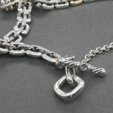 Estate David Yurman SS 18 Square Link 15.75” Chain