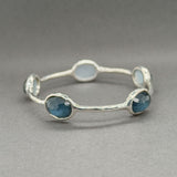Estate Ippolita SS Rock Candy Quartz Bangle Bracelet