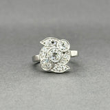 Estate Art Deco Platinum 1.57ctw H-I/VS2-SI1 Diamond Ring