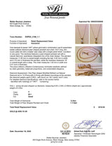 Estate 14K Y Gold 0.35ct F/SI1 Diamond Pendant