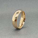 Estate 14K Y Gold 6.9mm Polished Ring