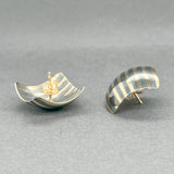 Estate SS 14 Morell Stud Earrings