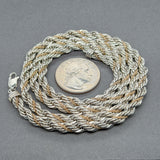 Estate SS 14 4.7mm 24” Rope Chain