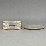 Estate 14K TT Gold 0.68ctw Diamond Ring