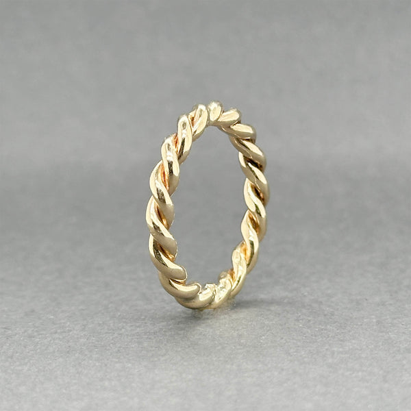 Estate 14K Y Gold 2.87mm Twisted Ring
