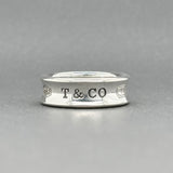 Estate Tiffany & Co. SS 1837 Vintage Ring