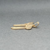 Estate 14K Y Gold Chai Pendant