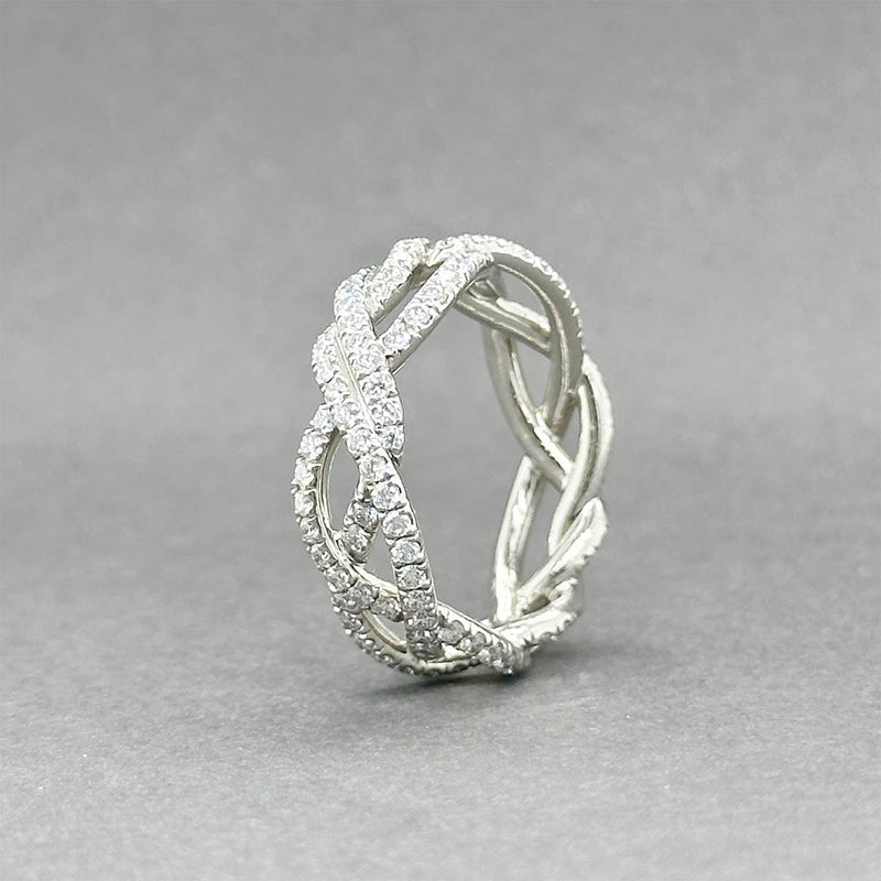 Estate David Yurman Platinum Wisteria 1.35ctw Diamond Ring