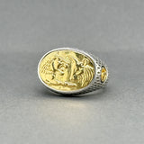 Estate David Yurman SS 22 Pervs Lion & Ox Ring