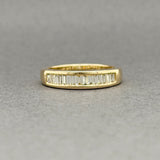 Estate 18K Y Gold 0.78ctw I-J/VS2 Diamond Ring