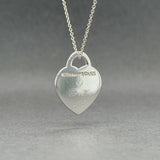 Estate Tiffany & Co. SS Small Heart Pendant