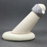 Estate Platinum 2.66ctw Diamond Wide Ring