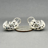 Estate John Hardy SS Kali Overlap Earrings