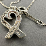Estate Tiffany & Co. Picasso SS Loving Heart Necklace