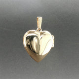 Estate 14K Y Gold Heart Locket Pendant