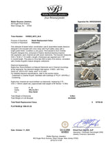 Estate Charles Krypell Platinum & 5.90ctw Diamond Link Bracelet