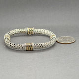 Estate John Hardy SS 18 Dot Station Bracelet