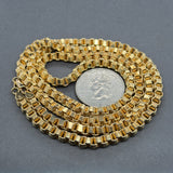 Estate 10K Y Gold 4.1mm 26” Box Chain