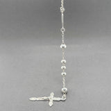 Estate SS Rosary Necklace