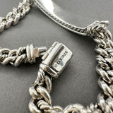 Estate David Yurman SS 0.20ctw Diamond Love Station Bracelet