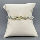 Estate David Yurman SS 14 Wheat Bracelet