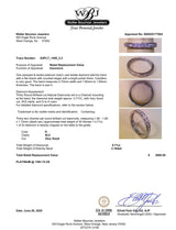 Estate Platinum 0.71ctw Diamond Eternity Ring