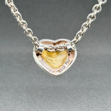 Estate Movado SS 18 Heart Pendant