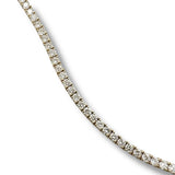 14K Y Gold 2.40ctw E-F/VVS2 Lab-Created Diamond Tennis Bracelet