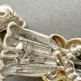 Estate David Yurman SS 14 Cable Earclip Earrings