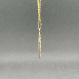Estate 14K Y Gold Miraculous Medal Pendant