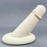 Estate 14K Y Gold 5.1mm Milgrain Edge Ring