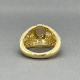 Estate 18K TT Gold 3.05ctw F-G/VS2-SI1 Diamond Cocktail Ring