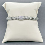 Estate John Hardy SS 0.14ctw Diamond Icon Bracelet