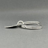 Estate Tiffany & Co. SS Heart Tag Key Ring