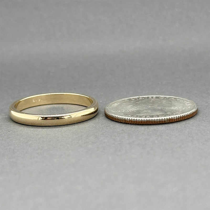 Estate 14K Y Gold 2.99mm Polished Ring