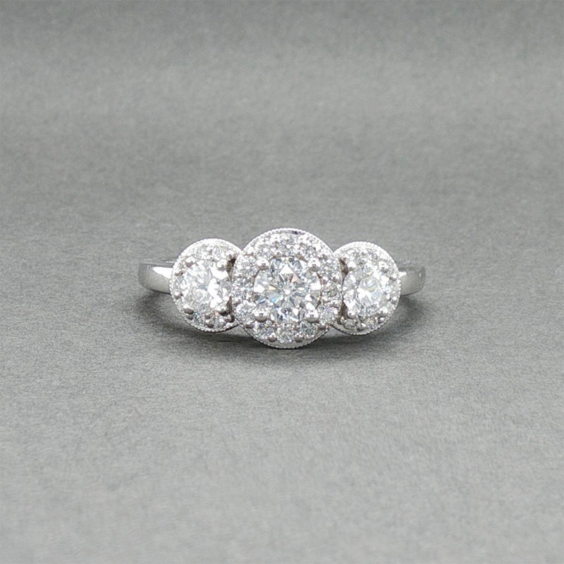 Estate Sonia B. 14K W Gold 1.00ctw Diamond Ring