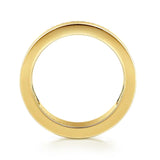 14K Y Gold 0.35ctw G/SI2 5mm Diamond Anniversary Cigar Band