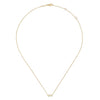 14K Y Gold Petite Infinity Necklace