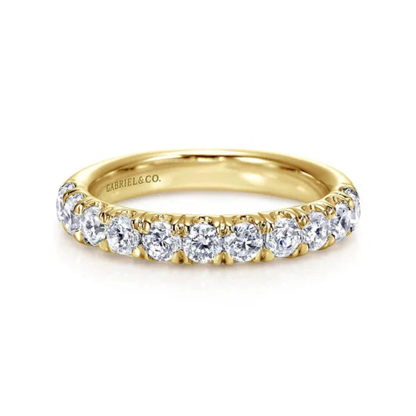 14K Y Gold 1.00ctw H/VS2 Diamond Band