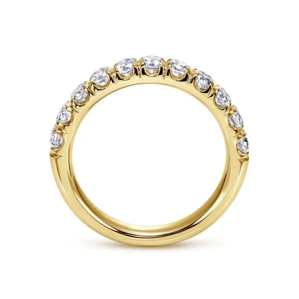 14K Y Gold 1.00ctw H/VS2 Diamond Band