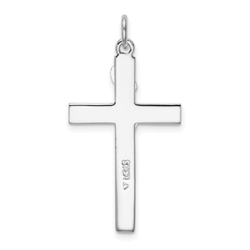 SS Solid Crucifix Pendant