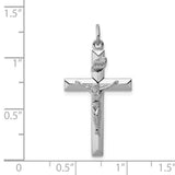 SS Solid Crucifix Pendant