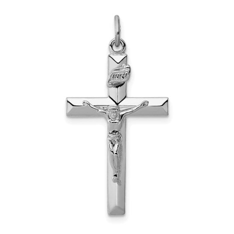 SS Solid Crucifix Pendant