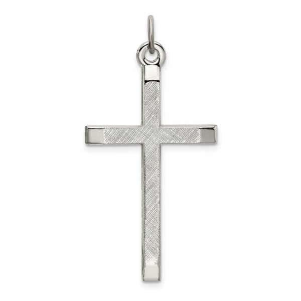 SS Solid Brushed Finish Cross