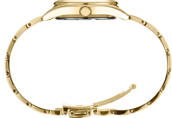 Reloj de pulsera Seiko Essentials STST dorado para mujer SUR632
